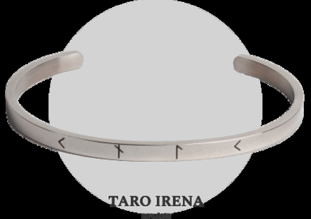 Taro Irena Amulet Bracelet - Silver "Protection against Negative Impact"
